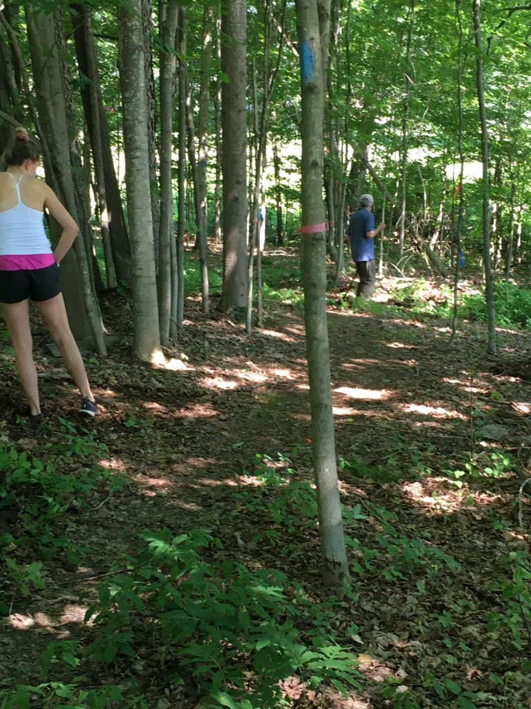Photo of people working at Schiffman Woods